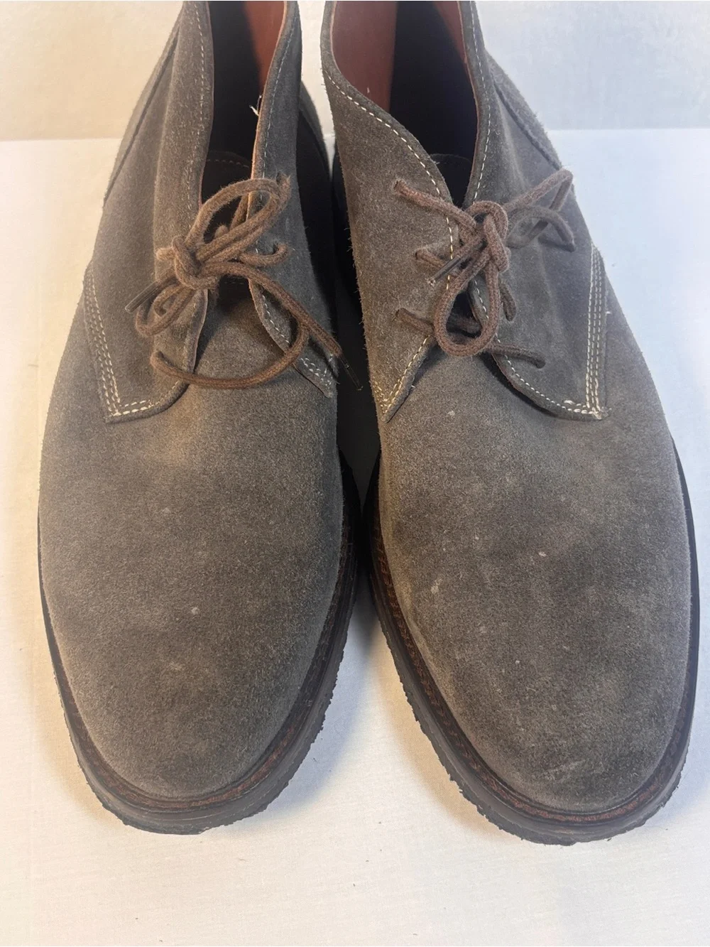 Johnston & Murphy Copeland Suede Chukka Boots Gray Men's Size 9 Style 25-1567